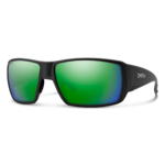 Lunettes de soleil Smith - Guide's Choice XL - Noir mat - ChromaPop Glass Polarized Green Mirror - Cat.3