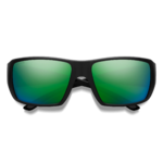 Lunettes de soleil Smith - Guides Choice XL - Noir mat - ChromaPop Glass Polarized Green Mirror - Cat.3