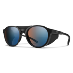 Lunettes de soleil Smith - Venture - Noir mat - ChromaPop Glacier Photochromic Copper Blue Mirror - Cat.1 à 4