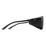Lunettes de soleil Smith - Venture - Noir mat - ChromaPop Glacier Photochromic Copper Blue Mirror - Cat.1 à 4