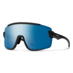 Lunettes de soleil Smith - Wildcat - Noir mat - ChromaPop Polarized Blue Mirror - Cat.3