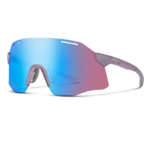 Lunettes de soleil Smith - Vert PivLock - Cristal Meteorite mat - ChromaPop Low Light Rose Blue Mirror - Cat.1