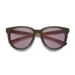 Lunettes de soleil Smith - Seeker - Vert Forest mat - ChromaPop Low Light Rose - Cat.1 2