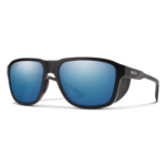 Lunettes de soleil Smith - Embark - Noir mat - ChromaPop Polarized Blue Mirror - Cat.3