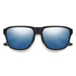 Lunettes de soleil Smith - Embark - Noir mat - ChromaPop Polarized Blue Mirror - Cat.3