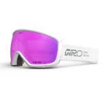 Masque de ski Giro - RINGO STACKED - White/Silver/Pink