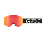 Masque de ski Giro - CONTOUR WORDMARK - Black + White/Ember 2