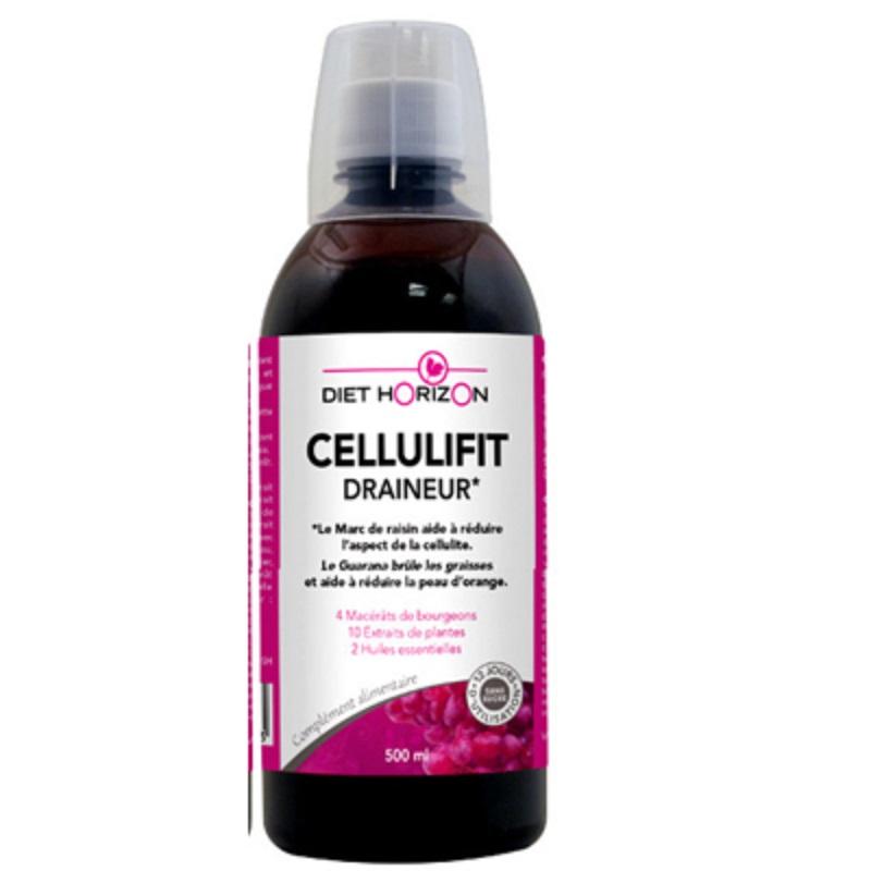 Diet C Horizon Cellulifit - Draineur Liquide - Flacon 500 Diet C Horizon Cellulifit - Draineur Liquide - Flacon 500