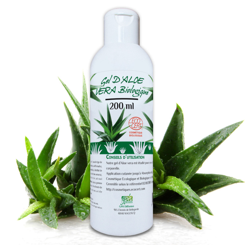 Aloe Vera Bio Gel 200 Ml Soins Du Corpssoins Réparateurs Le Coin Des écolos 1930