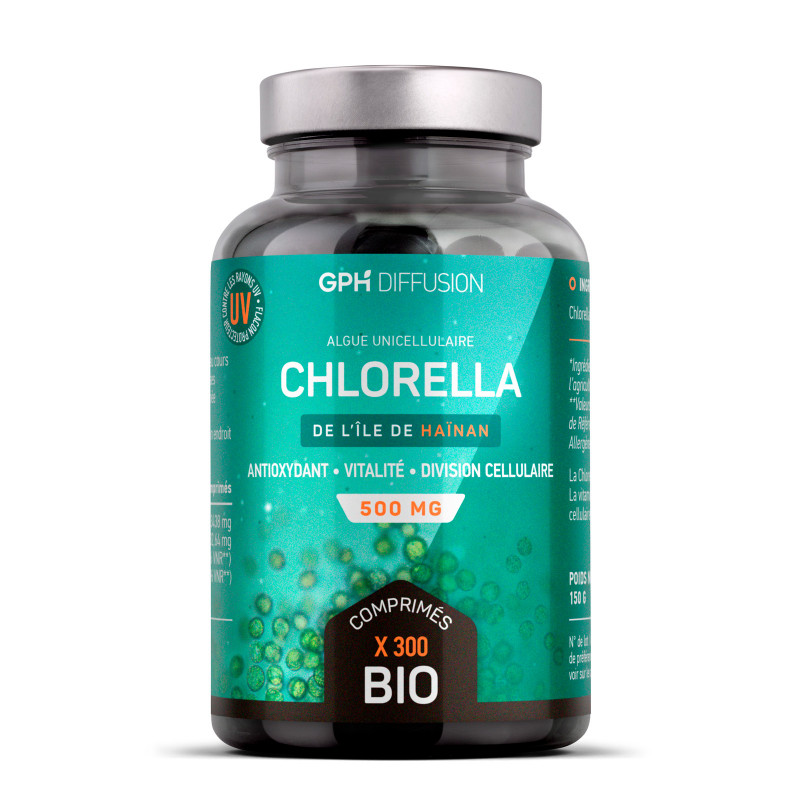 chlorella-300-comprimés-à-500-mg