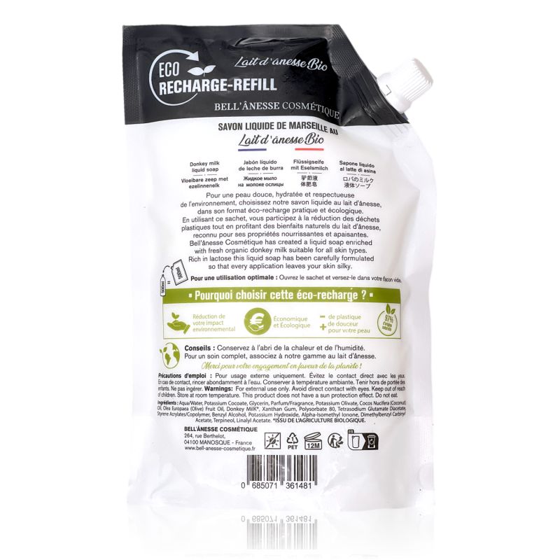 eco-recharge-500ml-savon-liquide-de-marseille-au-lait-danesse-bio 2
