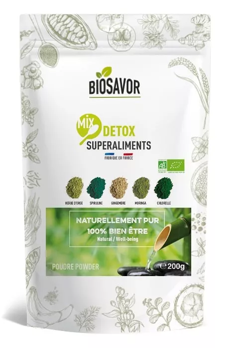 Spiruline en poudre Bio 250G | Qualité Supérieure