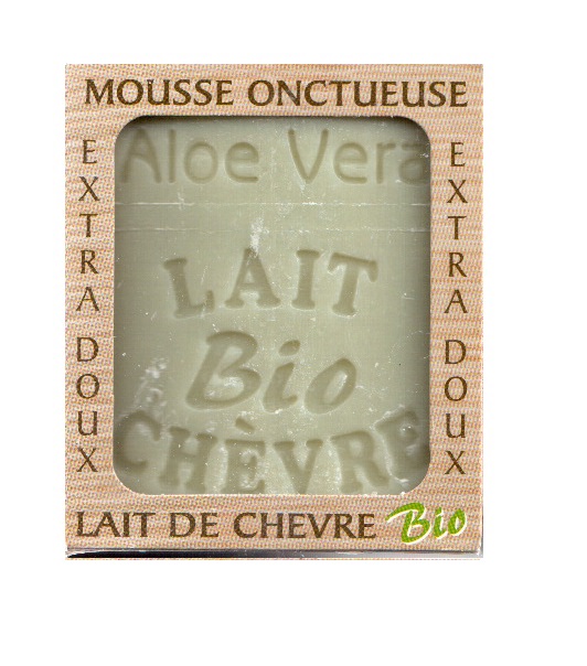 SAVON CHEVRE BIO ET ALOE VERA 100G