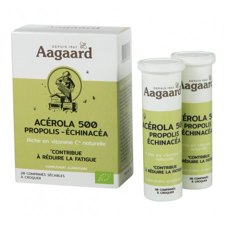 comprimes-acerola-500-propolis-echinacea-aagaard