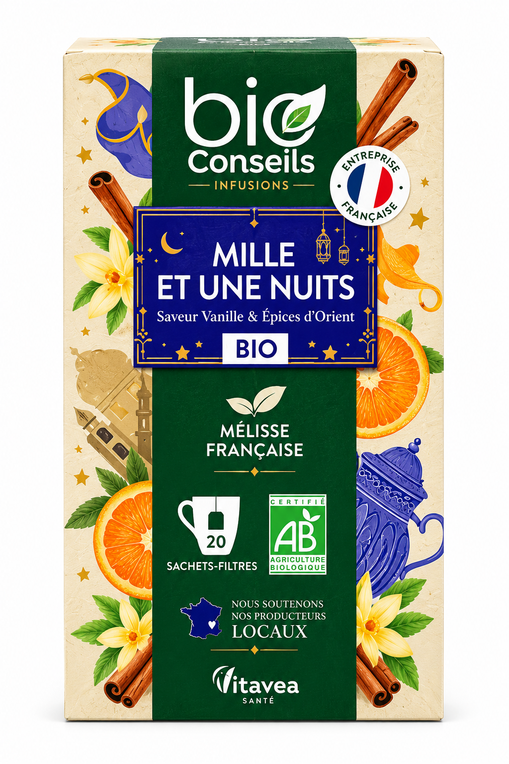 Boîte d’infusion bio Mille et Une Nuits(1)