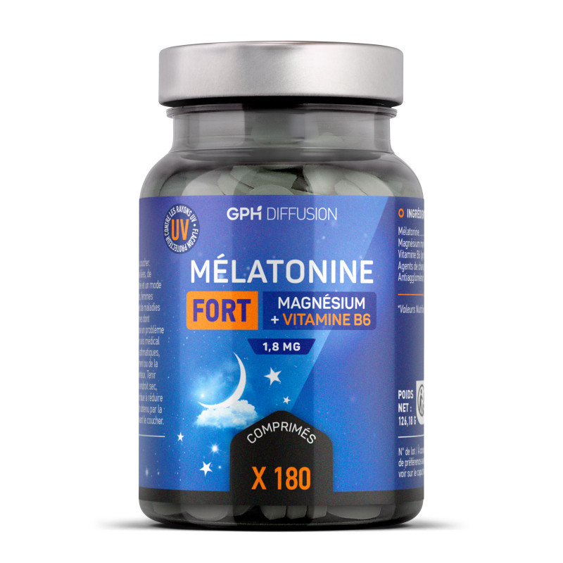 melatonine fort 18mg 180 comprimes1