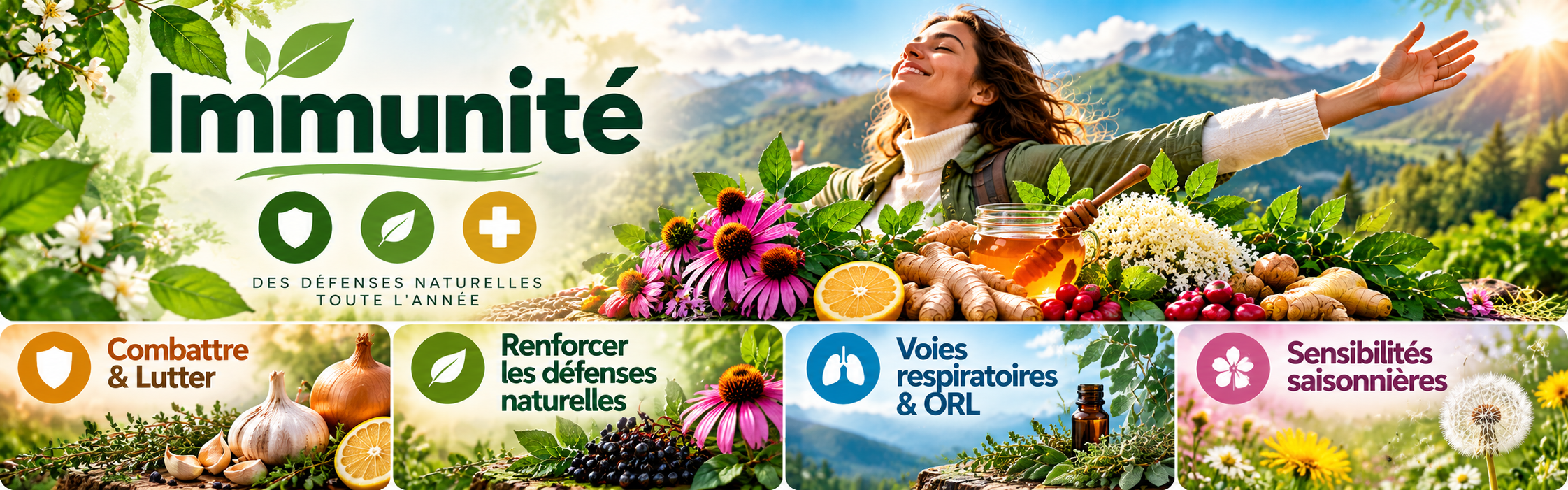 Immunité naturelle au cœur des plantes