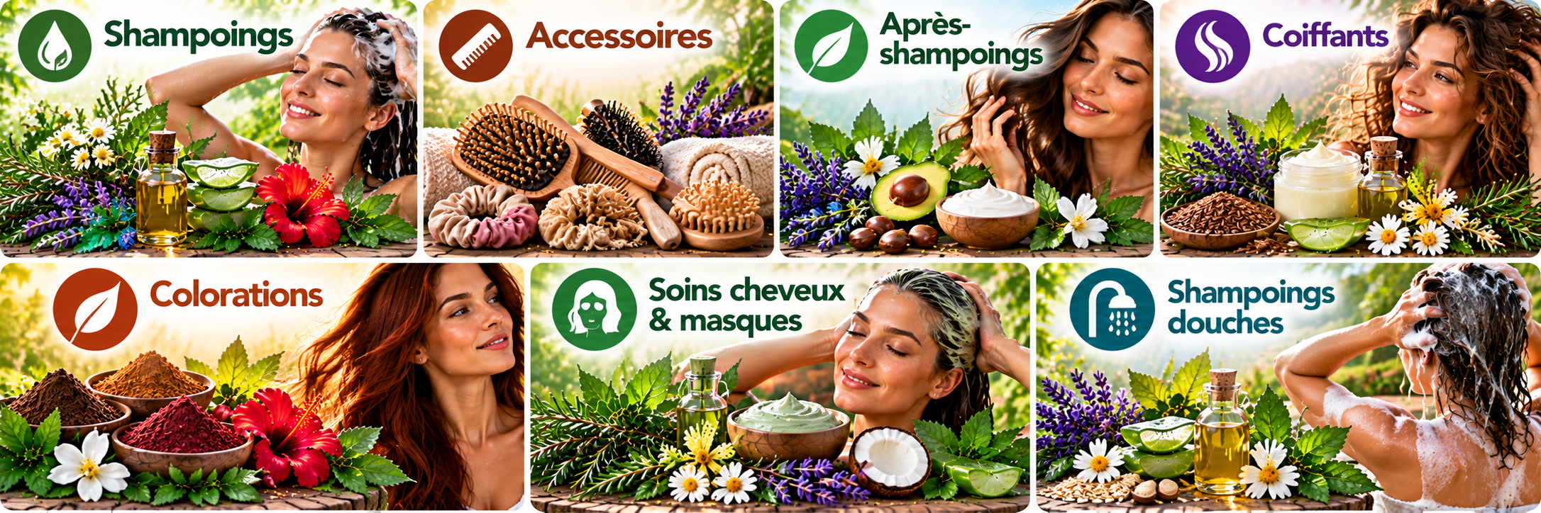 Guide des soins capillaires naturels