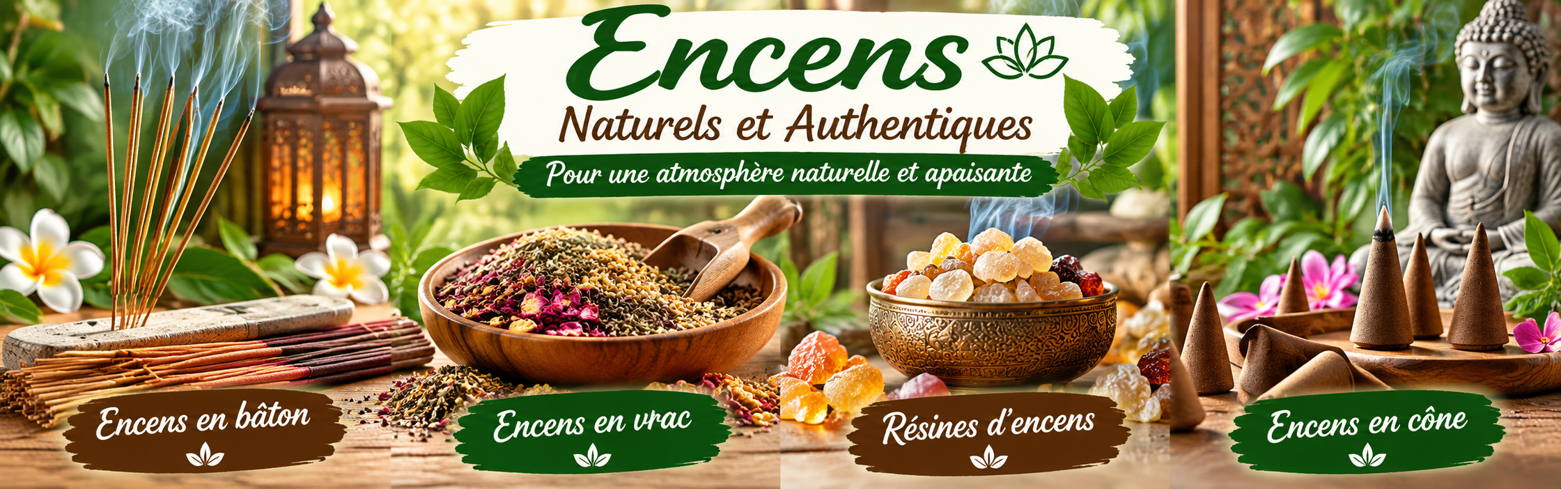 Encens naturels, ambiance zen à découvrir