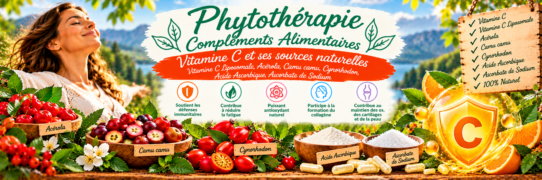 Vitamine C, trésors de la nature