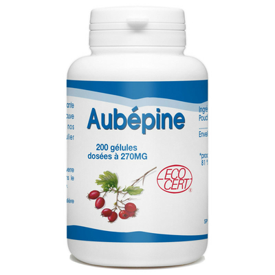 Aubépine Bio - 270 mg - 200 gélules