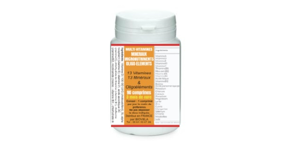 Wellman Multivitamines Vitalité & Immunité - 30 Comprimés - Vitabiotics