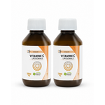 Deux flacons de vitamine C liposomale
