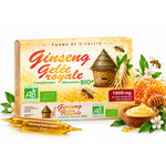 Ginseng et gelée royale bio