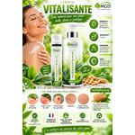 Affiche de crème vitalisante naturelle
