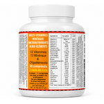 Flacon de multivitamines français