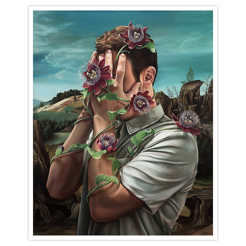 Peinture \'Le Refuge II\', Impression Fine Art - Alejandro Pasquale