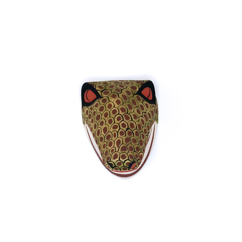 CHA008-Masque-Artisanal-Bois-Chane-Animaux-Alligator-Quorum-2