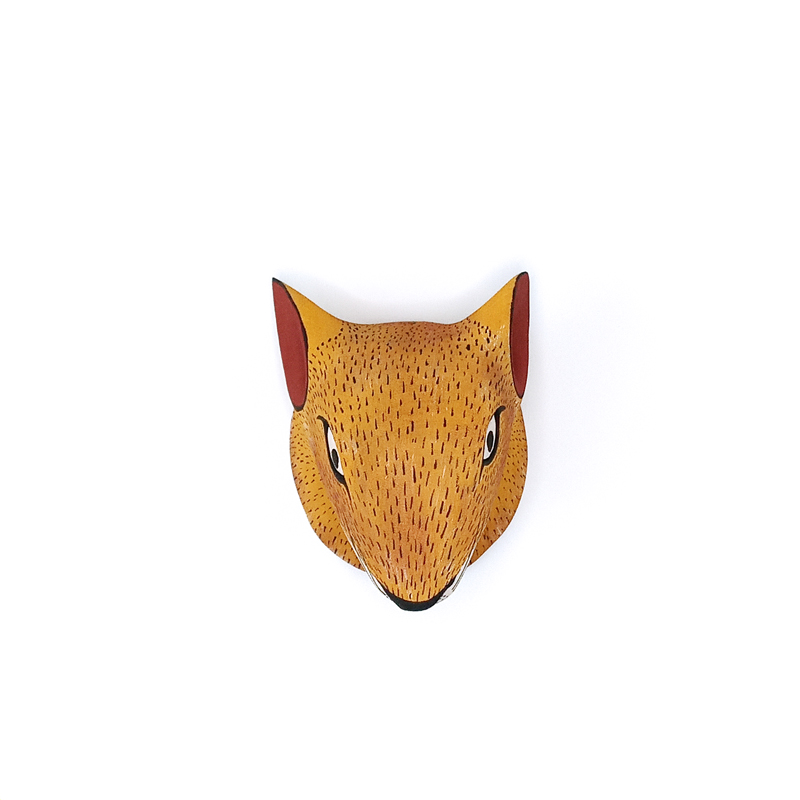 CHA012-Masque-Artisanal-Bois-Chane-Animaux-Quorum-2