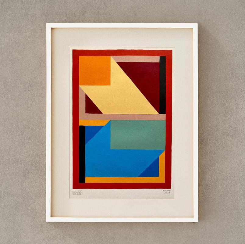 Peinture \'Geométrico Abstracto II\' - Coco Capuzzi