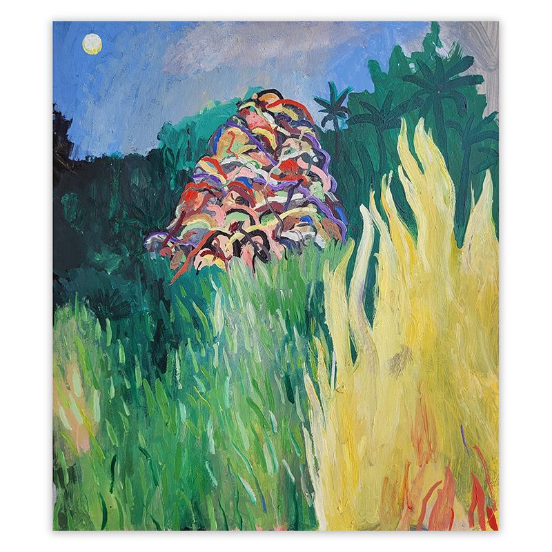 Peinture originale - \'sans titre\' - Powerpaola