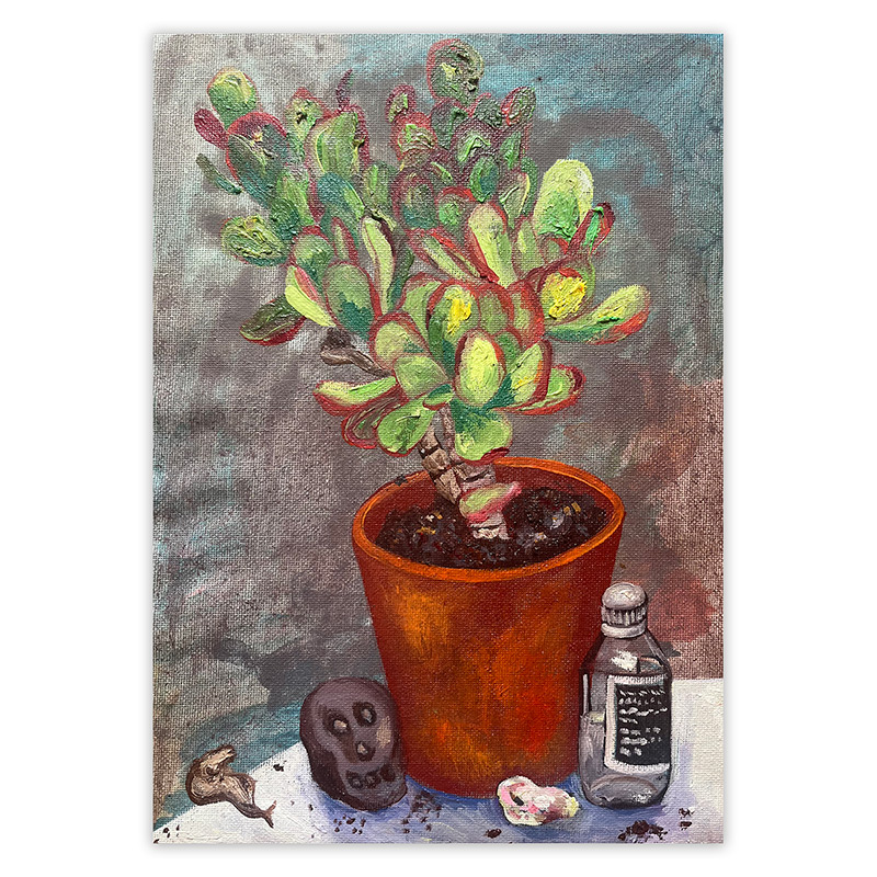 Peinture originale - \'sans titre\' - Powerpaola