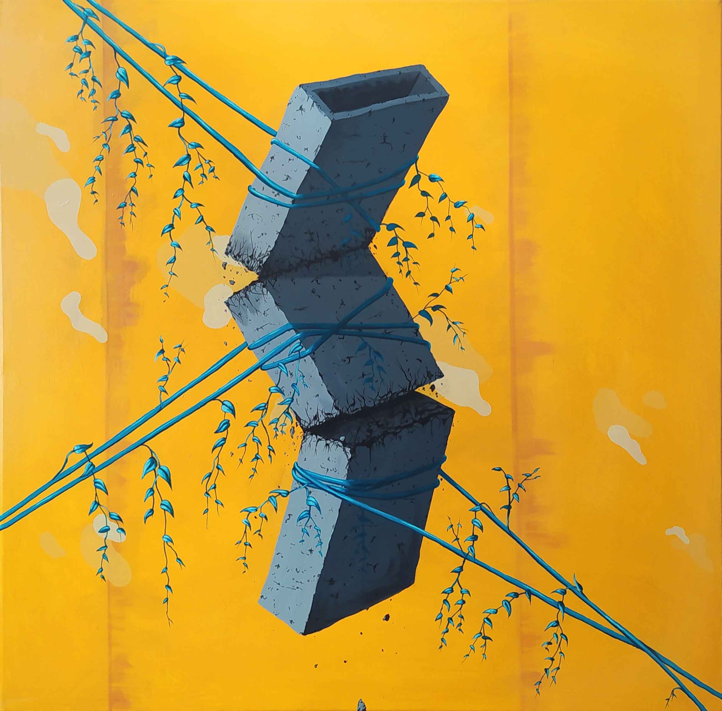 Peinture Tiempo Concreto II, Impression Fine Art - Andrés Agosin