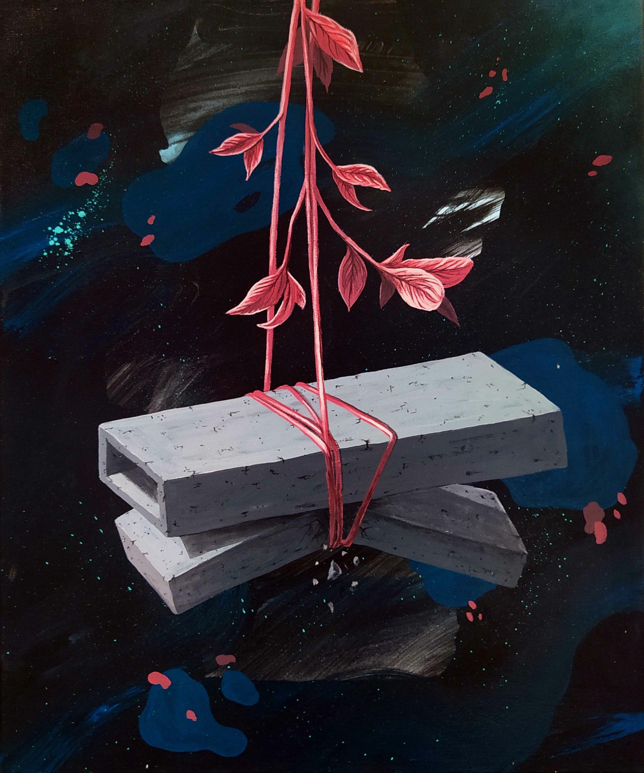 Peinture Tiempo Concreto IV, Impression Fine Art - Andrés Agosin