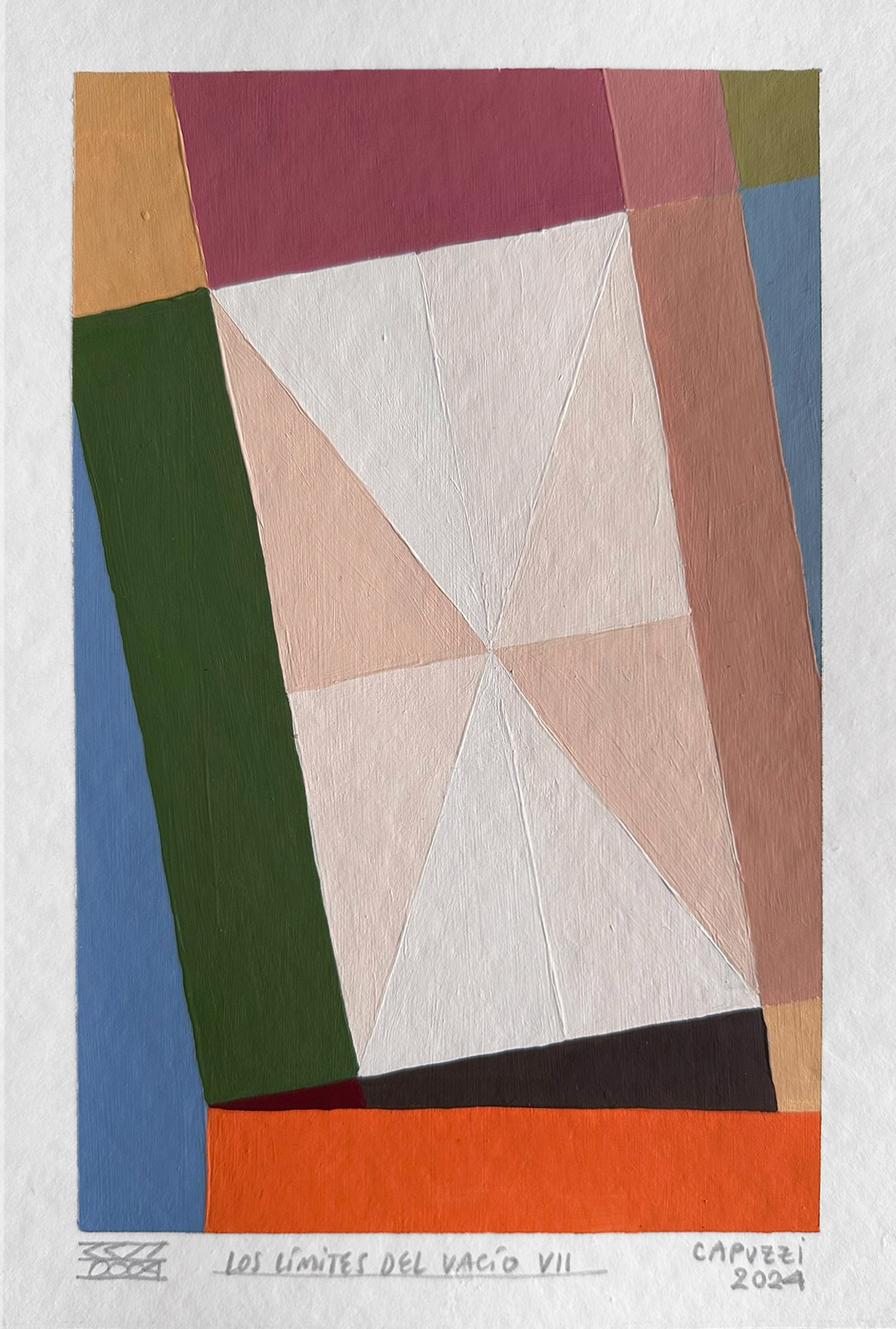 Peinture \'Los Límites del Vacío VII\' - Coco Capuzzi