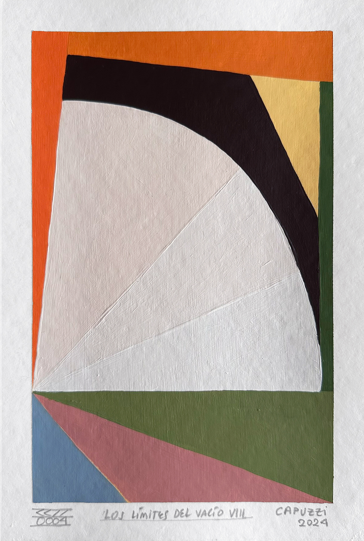Peinture \'Los Límites del Vacío VIII\' - Coco Capuzzi
