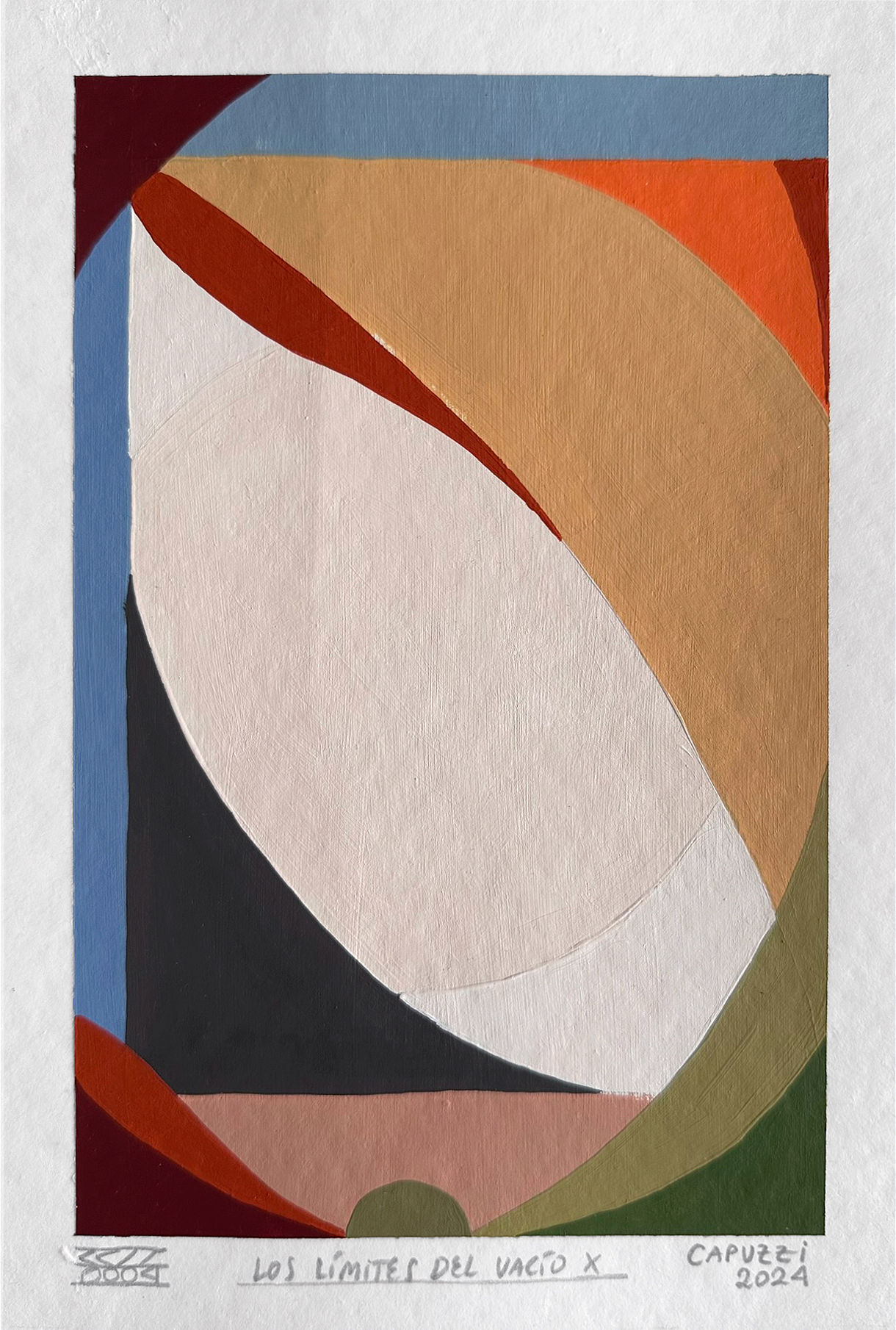 Peinture \'Los Límites del Vacío X\' - Coco Capuzzi