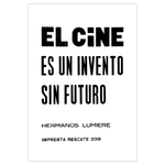 Impression-typograpique-El-Cine-es-un-Invento-Sin-Futuro-Imprenta-Rescate-Quorum-IMR011