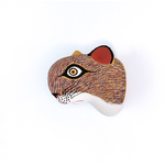 CHA006-Masque-Artisanal-Bois-Chane-Animaux-Quorum