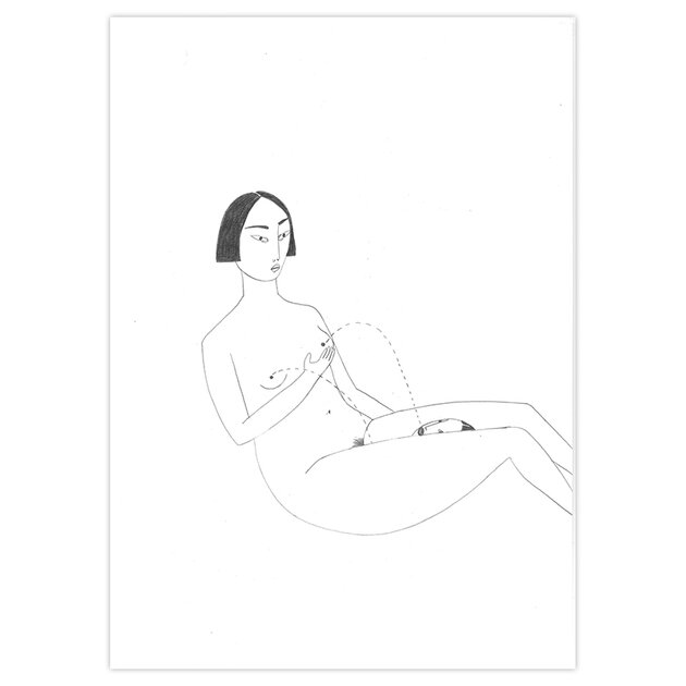 Reproduction-Dessin-Sans-Titre-Hahnemuhle-Irana-Douer-A4-21x29,7-cm-Quorum-DOI008