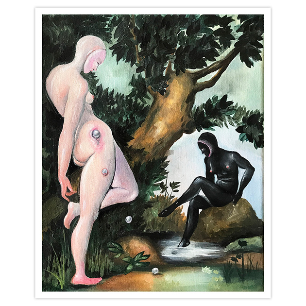 Reproduction-Peinture-Sans-Titre-Serie-Les-Furies-Hahnemuhle-Ornella-Pocetti-Quorum--POO004