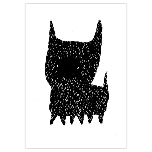 Serigraphie-Sans-Titre-Serie-Betes-Olivier-Tenedor-35x50-Quorum-TEO001