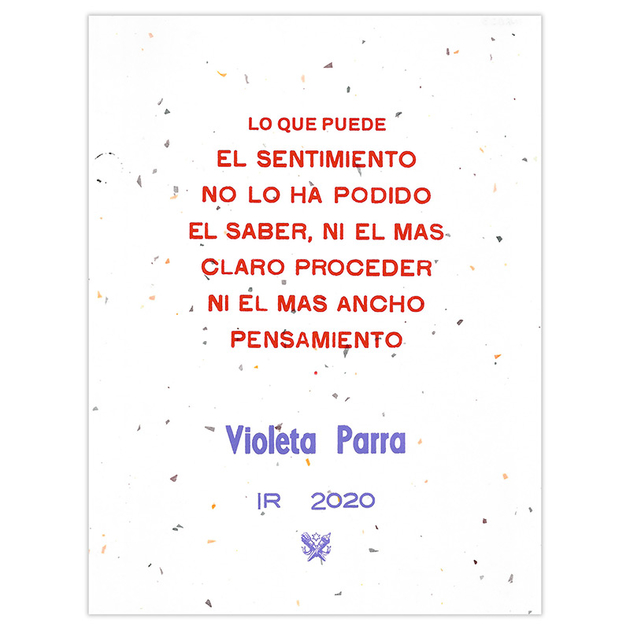 Impression-typograpique-Volver-a-los-17-Violeta-Parra-Imprenta-Rescate-Quorum-IMR017
