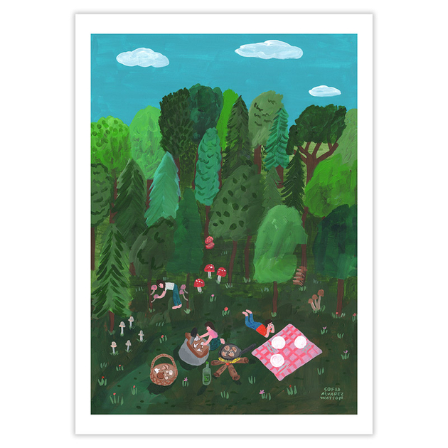 Reproduction-Peinture-Foret-de-Champignones-Hahnemuhle-Sofia-Alvarez-Watson-Quorum-WAT001-v3