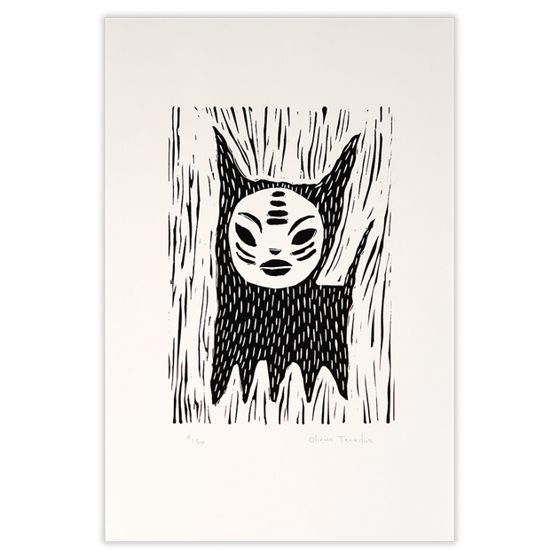 TEO019-Linogravure-Sans-Titre-Serie-Bestias-Olivier-Tenedor-35x50-Quorum5