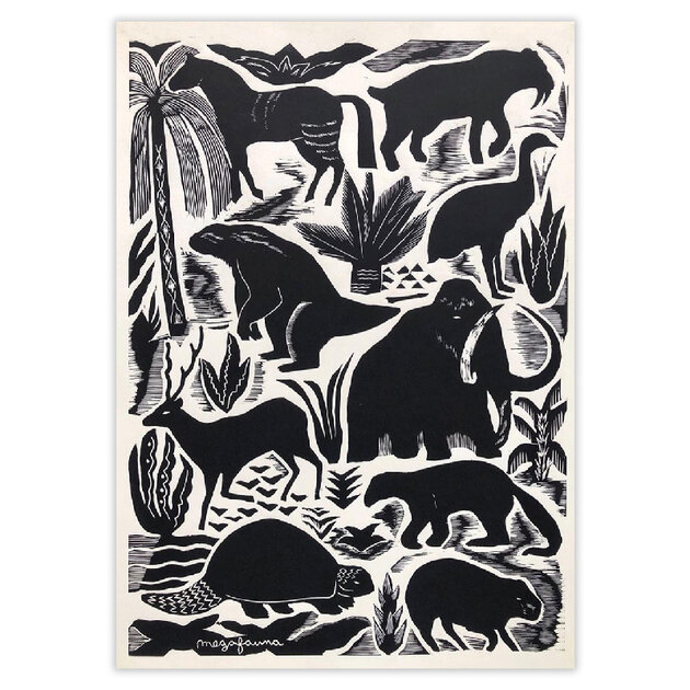 Gravure-Megafauna-Fabrica-de-Estampas-Quorum-FDE034a